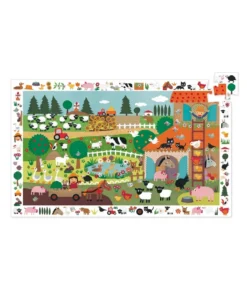 Djeco Puzzel Observatie De Boerderij 35 Pcs