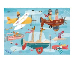 Londji Puzzel Luchtvaart Volare In Opbergkoker 36 Pcs