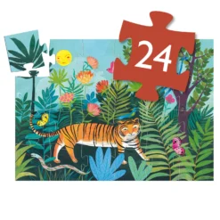 Djeco Puzzel De Tocht Van De Tijger 24pcs -Speelgoed Winkel image 749