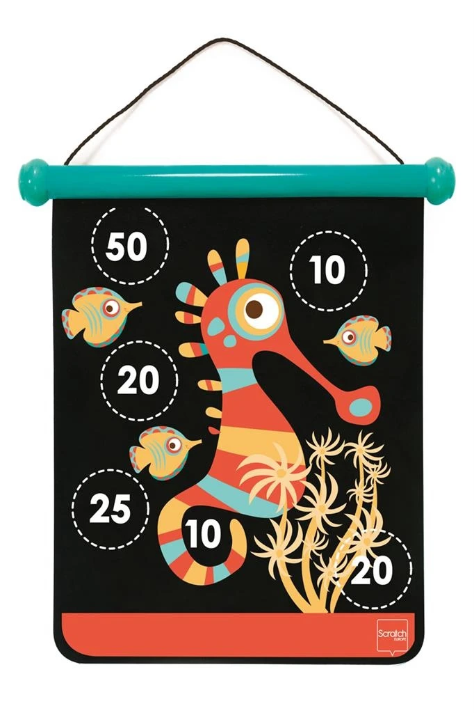 Scratch Magnetisch Dart Spel Oceaan 4 Scratch Magnetisch Dart Spel Oceaan - Afbeelding 4
