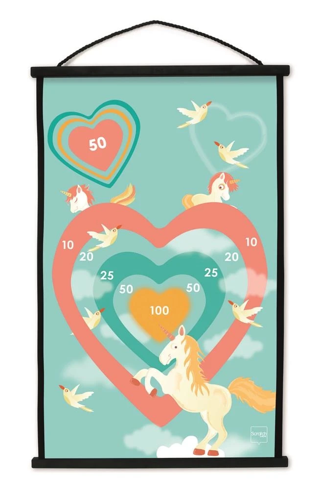 Scratch Start To Dart Spel Eenhoorn 2 Scratch Start To Dart Spel Eenhoorn - Afbeelding 2