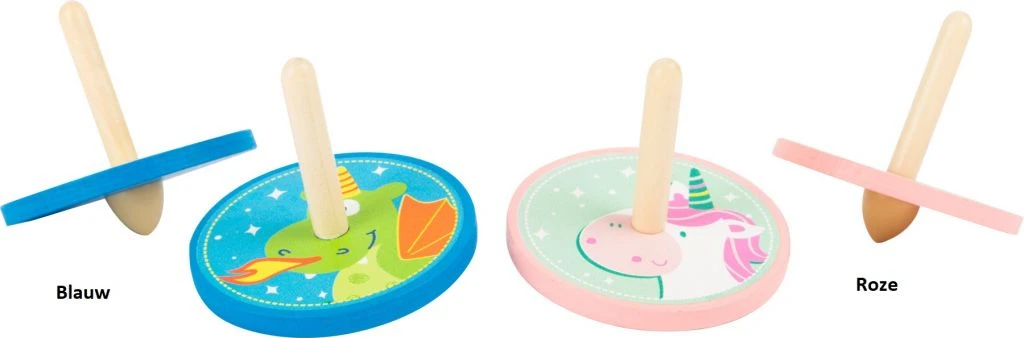 Small Foot Tol Draak Of Eenhoorn Hout 2 Small Foot Tol Draak Of Eenhoorn Hout - Afbeelding 2