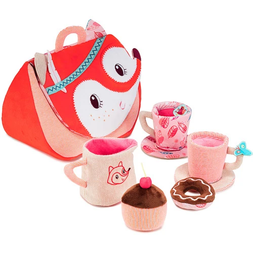 Lilliputiens Theeservies Alice Vieruurtjesset 2 Lilliputiens Theeservies Alice Vieruurtjesset - Afbeelding 2